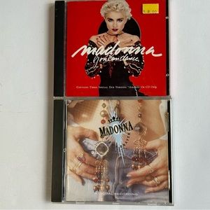 2 Vintage Madonna CDs (Like A Prayer and You Can Dance)